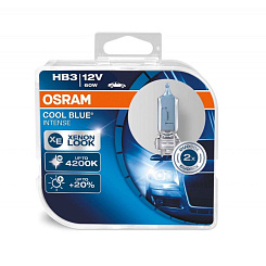 Галогенная лампа OSRAM HB3 Cool Blue Intense 4200K (DuoBox 2шт) 9005CBI-HCB
