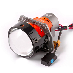 Светодиодные линзы MTF Ligth AFS 3" 6000K поворотные (крепление H3) (к-т)