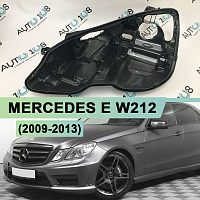 Корпус фары MERCEDES E klasse W212 (2009-2013) дорестайлинг КСЕНОН (левый) — фото 1