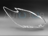 Стекло фары TOYOTA PRIUS 3 XW30 (2009-2011) дорестайлинг галоген (правое) — фото 2