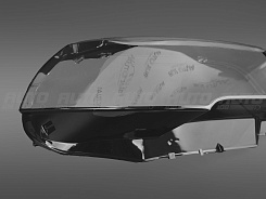 Стекло фары BMW X3 E83 (2003-2010) (правое)