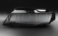 Стекло фары AUDI A4 B8 (2007-2012) дорестайлинг (левое) — фото 2
