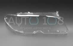 Стекло фары BMW 3r E46 Coupe / Cabrio (2001-2007) рестайлинг (правое)