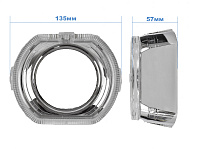 Маска для линз 3.0 дюйма - №137 с А/Г LED 2 шт. — фото 7