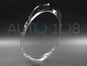 Стекло фары MINI COOPER HATCH F55 / F56 (2013-2018) дорестайлинг (левое)