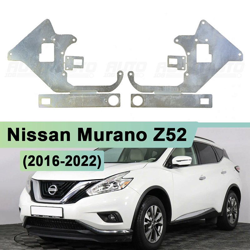 Переходная рамка Nissan Murano Z52 (2016-2022) LED - Модуль Hella 3 / 3R (комплект, 2шт) 568