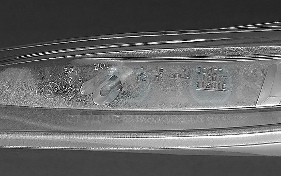 Стекло фары BMW 3r E90 (2004-2011) ксенон (левое) по выгодной цене