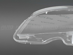 Стекло фары MERCEDES C-class W204 (2011-2015) рестайлинг LOGO (левое)