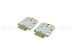 Плата подсветки ДХО BMW X3 G01 / X4 G02 63117466107  (2017-2019) Yellow Lemon (2 шт.)