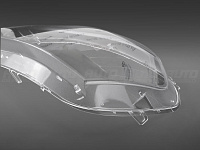 Стекло фары MERCEDES ML W164 (2008-2011) рестайлинг (левое) — фото 4