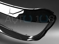 Стекло фары AUDI Q5 II FY (2020-н.в.) рестайлинг (правое)
