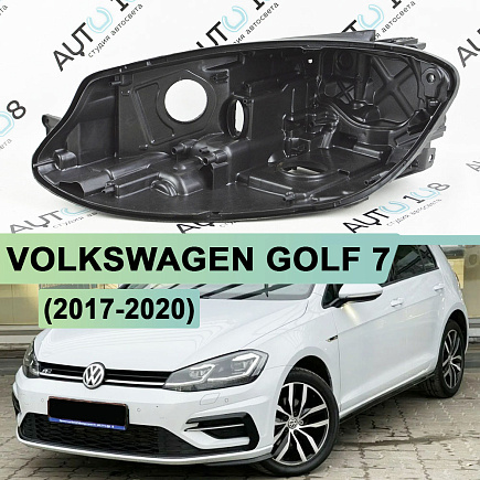 Корпус фары VOLKSWAGEN GOLF 7 (2017-2020) рестайлинг LED AFS (левый) по выгодной цене