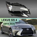 Стекло фары LEXUS GS 4 (2015-2020) рестайлинг (правое)