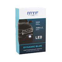 Светодиодная лампа MTF H8/H11/H16 Dynamic Blue LED 5500K (2 шт) — фото 1