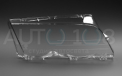Стекло фары BMW 3r E46 Sedan (1996-2003) дорестайлинг (правое)