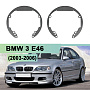 Переходная рамка BMW 3 E46 (2003-2006) sedan - Hella 3 / 3R (к-т 2шт) 783 по выгодной цене