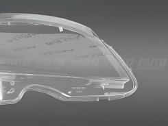 Стекло фары MERCEDES C-class W204 (2011-2015) рестайлинг LOGO (правое)