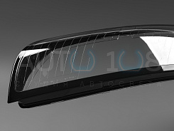 Стекло фары VOLVO S40 II (2007-2012) рестайлинг (левое)