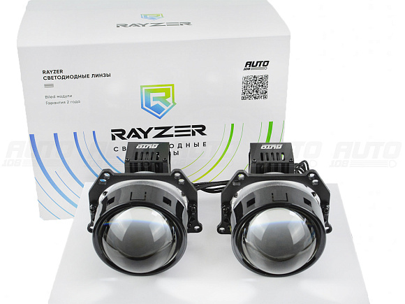 Светодиодные линзы Rayzer Prime 3.0 5500K Bi-Led (комплект 2 шт) по выгодной цене