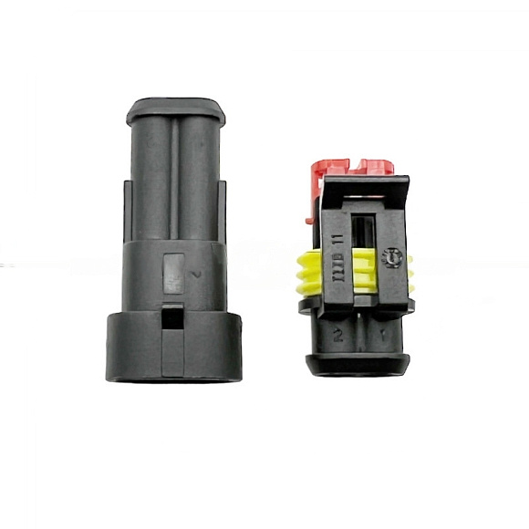 Разъем AMP SuperSeal 2PIN 1.5 (комплект) по выгодной цене