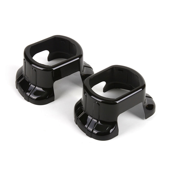 Маска для линз 3.0 дюйма (прямоугольная) черная - №44 (2 шт) по выгодной цене