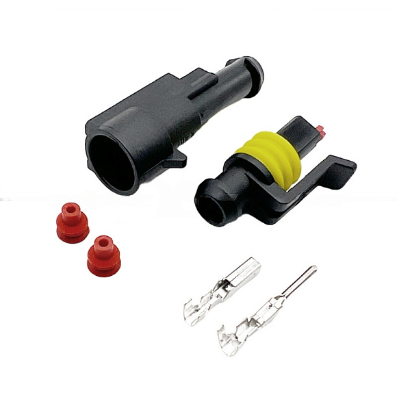 Разъем AMP SuperSeal 1PIN 1.5 (комплект) по выгодной цене