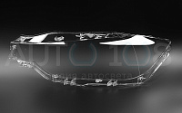 Стекло фары BMW 3r F30 LED (2015-2019) рестайлинг (левое) — фото 5