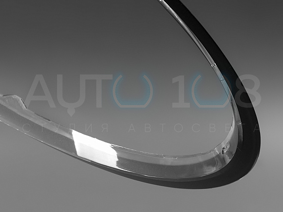 Стекло фары PORSCHE 911 (991) (2011-2019) черный кант (левое) по выгодной цене
