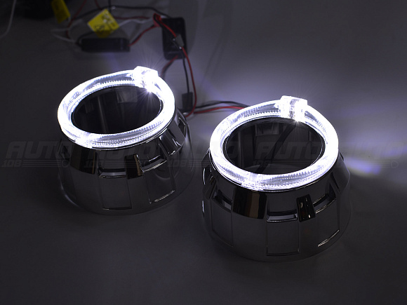 Маска для линз 2.5 дюйма - №135 с А/Г LED 2 шт. по выгодной цене