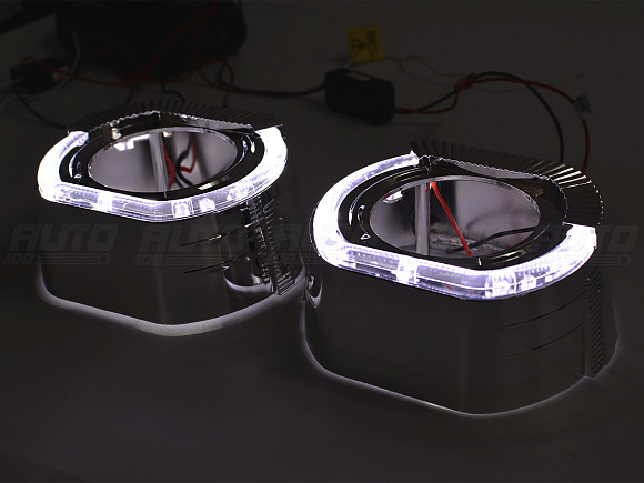 Маска для линз 2.5 дюйма - №148 с А/Г LED 2 шт. по выгодной цене
