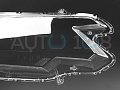 Стекло фары HONDA CR-V 4 (2014-2018) рестайлинг (правое) по выгодной цене