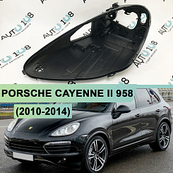 Корпус фары PORSCHE CAYENNE II 958 (2010-2014) дорестайлинг КСЕНОН (левый)