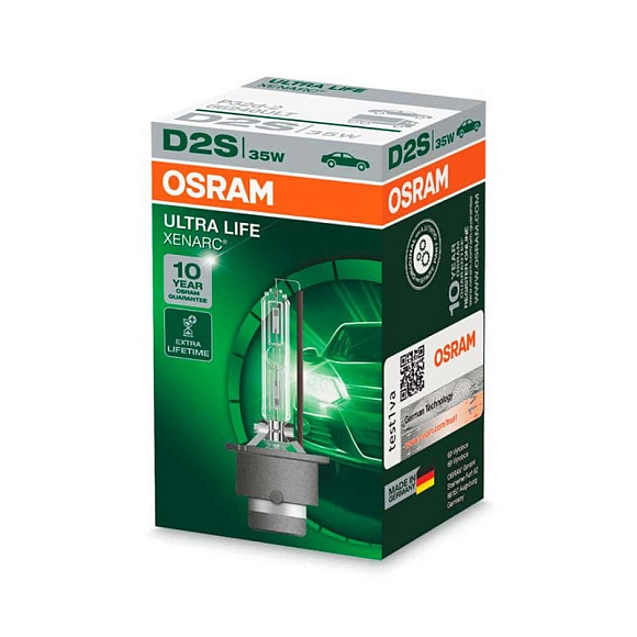 Ксеноновая лампа D2S Osram Xenarc Ultra Life 4350K (66240ULT) по выгодной цене