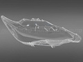 Стекло фары TOYOTA CAMRY V55 (2014-2017) рестайлинг (левое) по выгодной цене