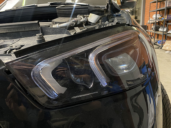 Плата подсветки ДХО и поворотника Mercedes GLE W167 (2018-2021) 6pin фара LED (левая фара) по выгодной цене