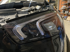 Корпус фары MERCEDES GLE klasse W167 LED (2018-2021) (левый)