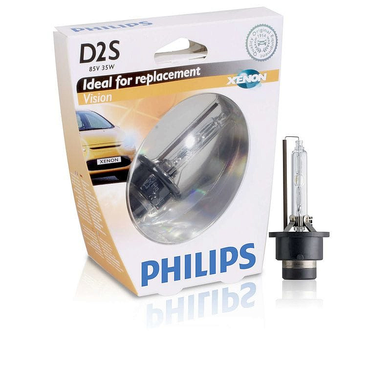 Ксеноновая лампа D2S Philips Vision 4400K (85122VIS1)
