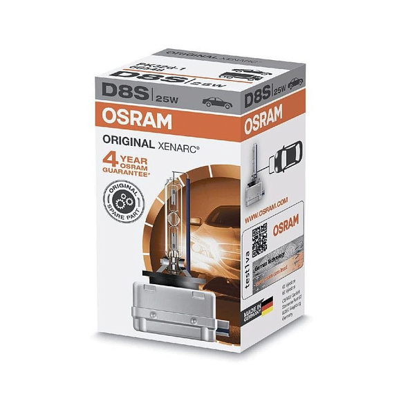 Ксеноновая лампа D8S Osram Xenarc 4500K  (66548) по выгодной цене