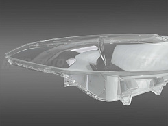 Стекло фары MAZDA 3 BM (2013-2017) дорестайлинг галоген (правое)