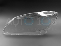Стекло фары SKODA FABIA / ROOMSTER (2010-2015) рестайлинг (левое) — фото 3