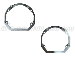 Переходная рамка Land Rover Freelander || (2006- 2012) без всрытия  - Hella 3 / 3R (к-т 2шт) 075L