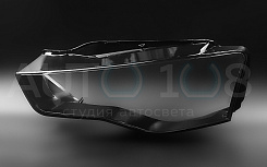 Стекло фары AUDI A5 8T (2011-2016) рестайлинг (левое) Стекло фары AUDI A5 8T (2011-2016) рестайлинг (левое)