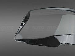 Стекло фары MERCEDES GLA X156 (2013-2017) дорестайлинг (левое)
