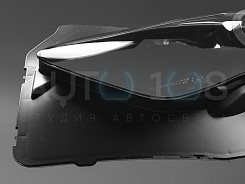 Стекло фары INFINITI FX S51 (2008-2013) / QX70 (2013-2017) (правое)