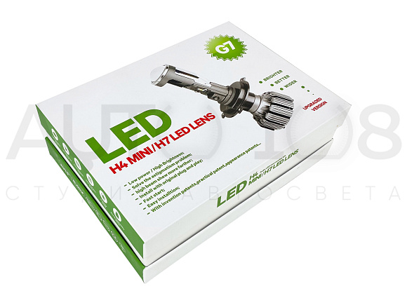 Светодиодная лампа TCS H7 MINI LED с линзой 5500K (комплект 2 шт) по выгодной цене