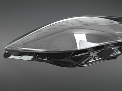 Стекло фары VOLKSWAGEN PASSAT B8 (2014-2020) LED рефлектор с РЕСНИЧКОЙ (правое)