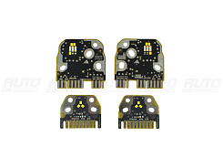 Плата подсветки ДХО BMW X3 G01 / X4 G02 6002TZ0384 (2021 - 2024) Yellow Lemon (4 шт.) 