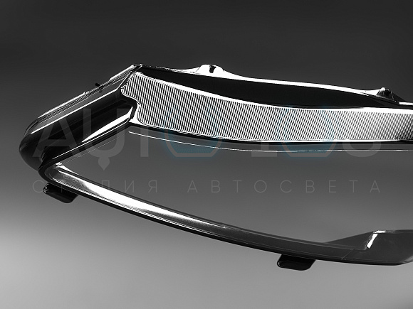 Стекло фары JAGUAR XF (2011-2015) рестайлинг (правое) по выгодной цене