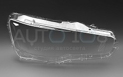 Стекло фары MITSUBISHI LANCER 10 (2007-2017) (правое)