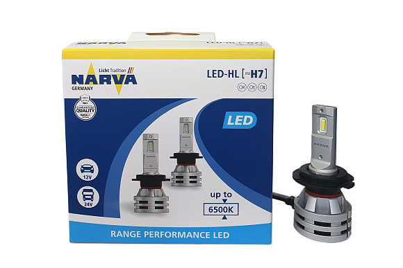 Светодиодная лампа NARVA H7 Range Power LED 6500K (2 шт) 18033 по выгодной цене